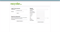Desktop Screenshot of listingsmgr.recycler.com