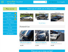 Tablet Screenshot of iwanta.recycler.com